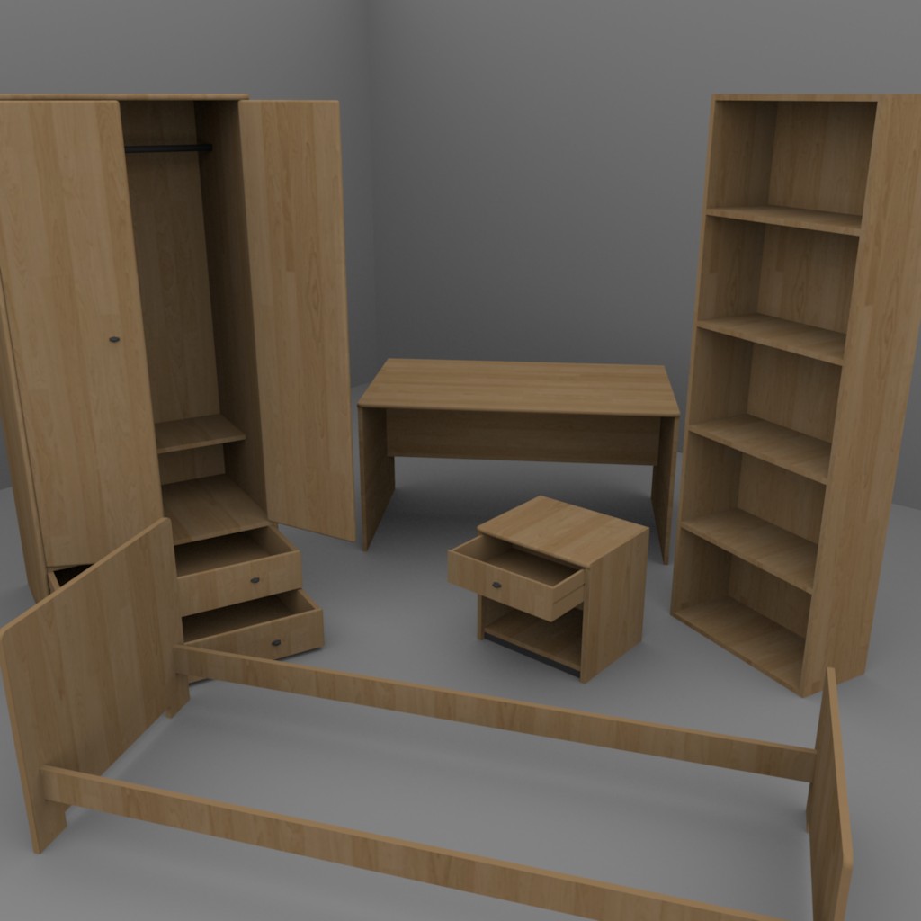 Bedroom furniture preview image 1
